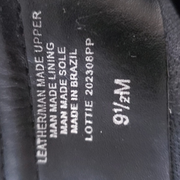 Sporty Black Grunge Goth Punk Chunky Biker Lugsole Leather Suede Ankle Boot - Picture 7 of 8